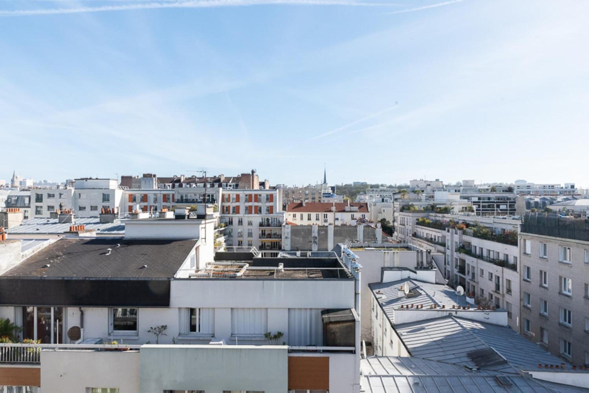 Bright Studio With Terrace Appartement Parijs